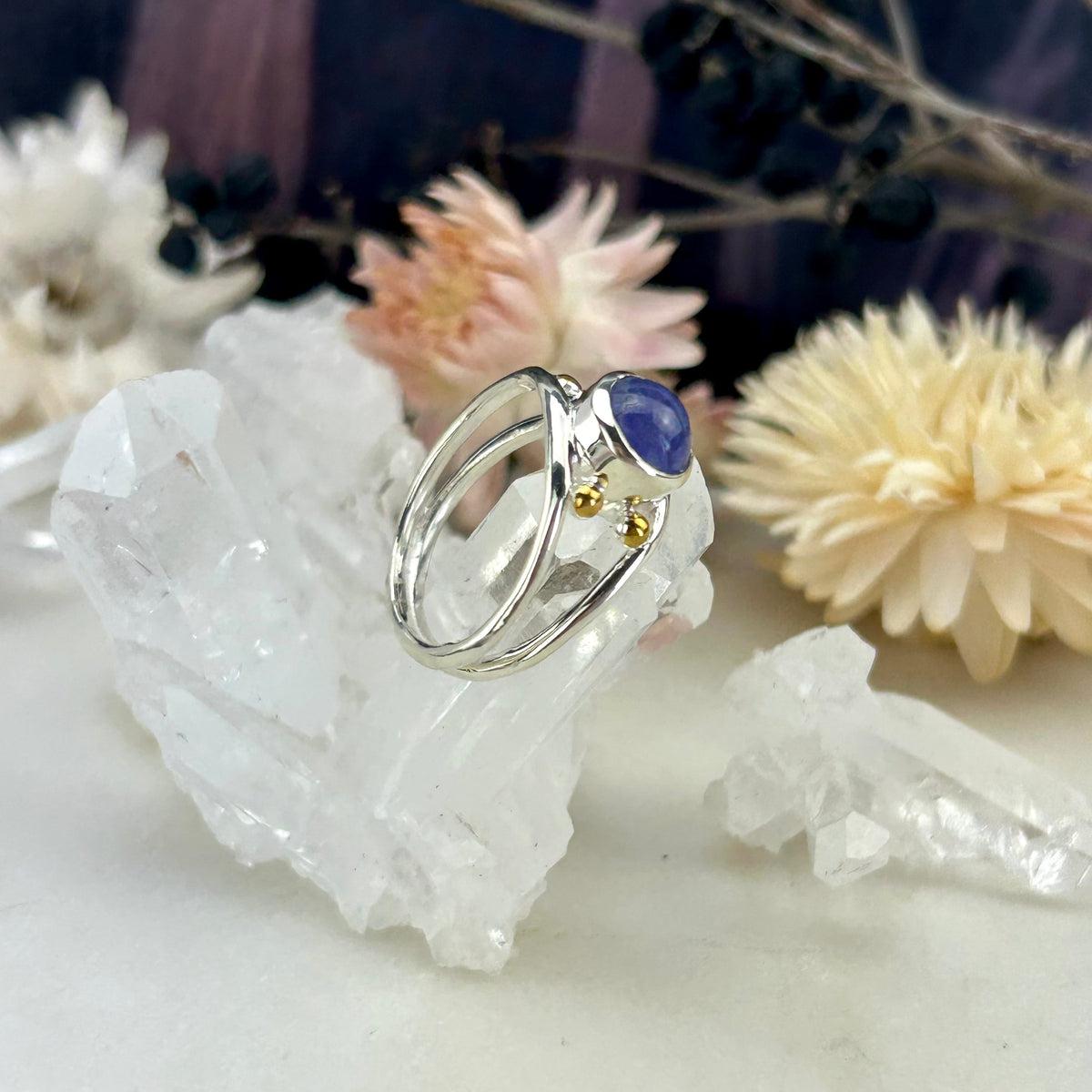 Round Tanzanite Ring