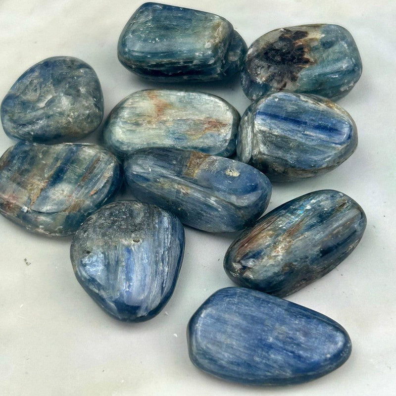 Polished Blue Kyanite Stone