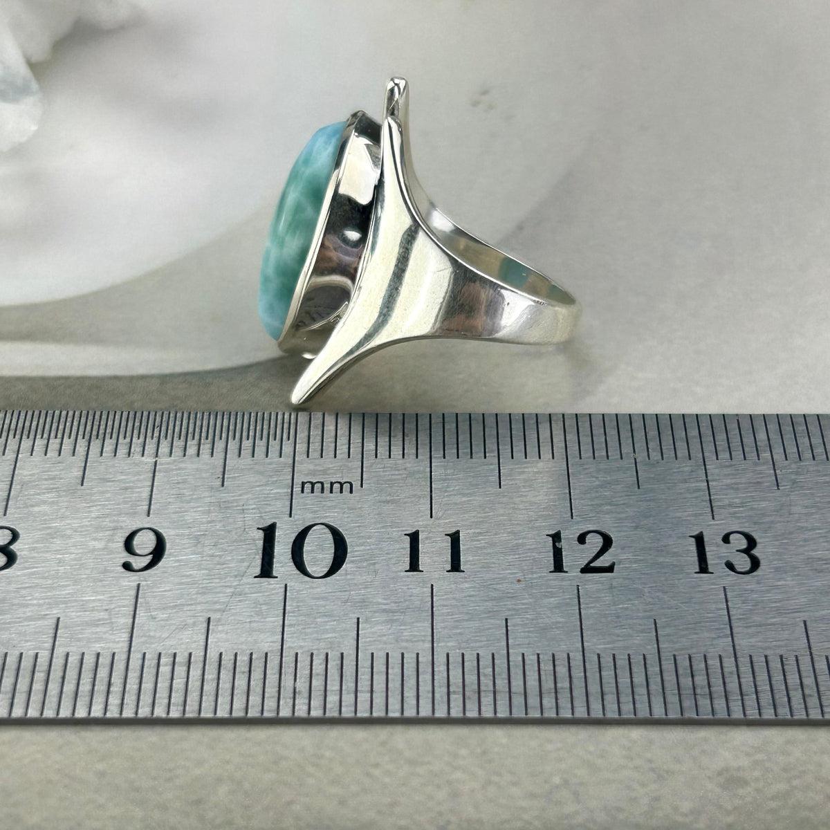 Caribbean Larimar Ring