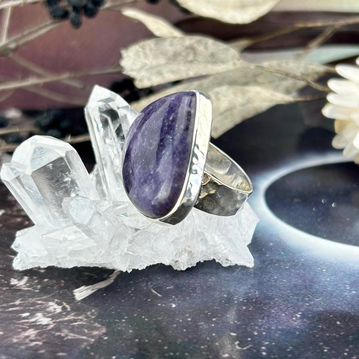 Crystal Cocktail Ring