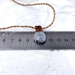 Rainbow Moontone Cord Necklace