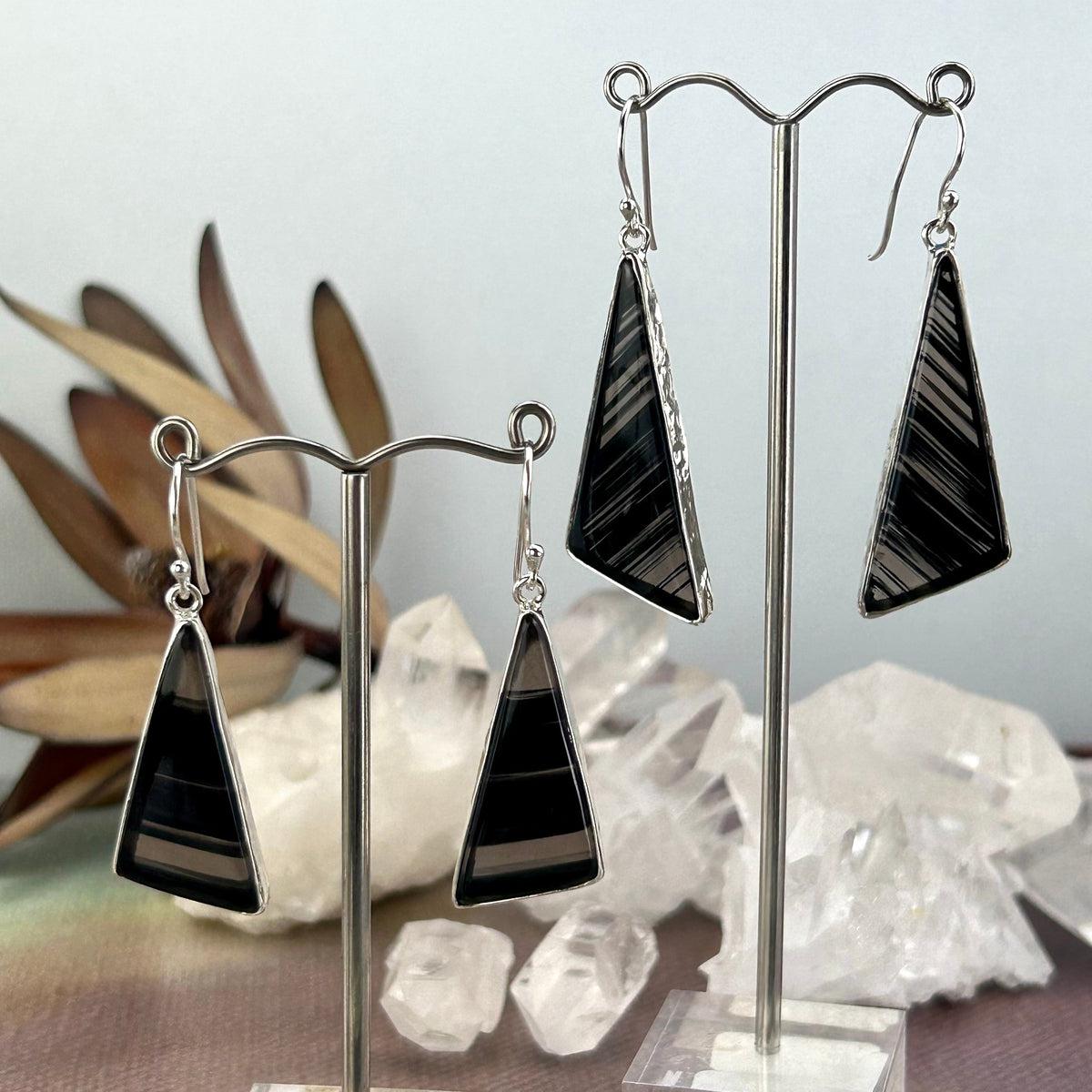 Midnight Lace Obsidian Jewellery