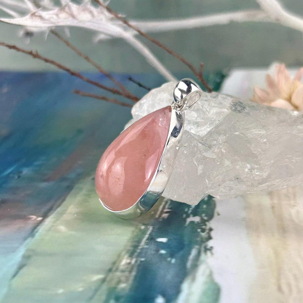 Morganite Pear Shape Pendant