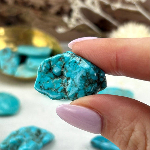 Polished Turquoise Crystal