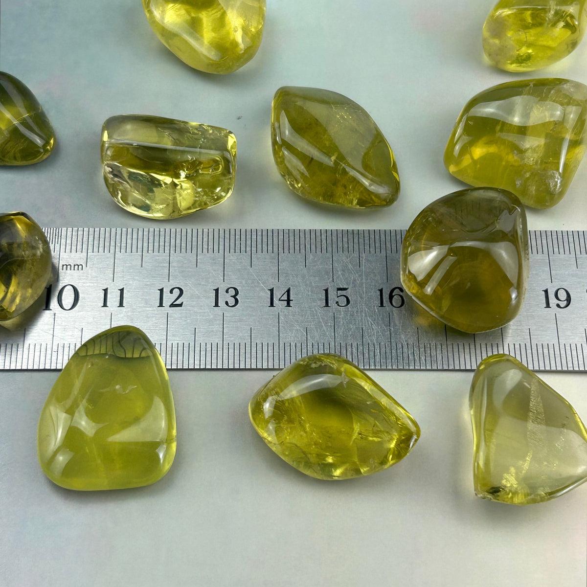 Polished Lemon Quartz Crystal