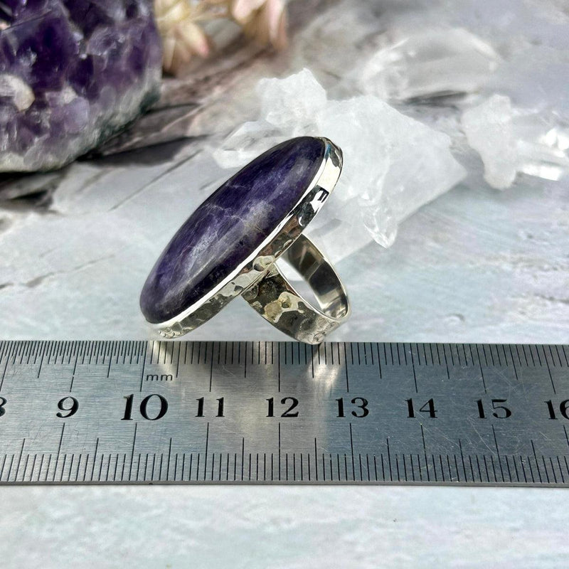 Third Eye Chakra Crystal Ring