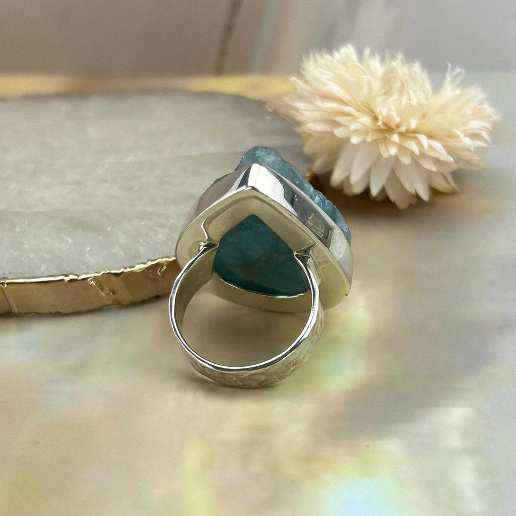 Unpolished Aquamarine Jewellery