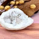 Pale Pink Crystal Necklace