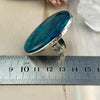 Oval Chrysocolla Ring