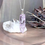 Lilac Crystal Pendant