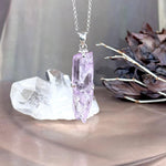 Lilac Crystal Pendant