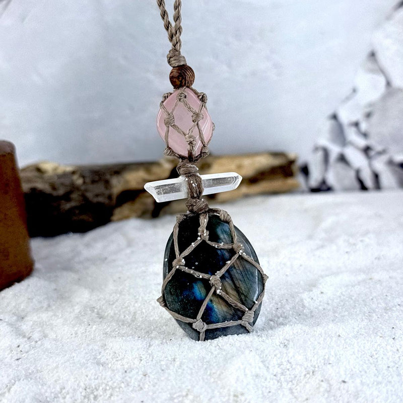 Men's Labradorite Necklace