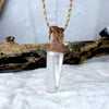 Lemurian Quartz Point Necklace