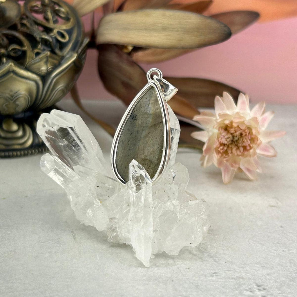 Labradorite Cabochon Pendant