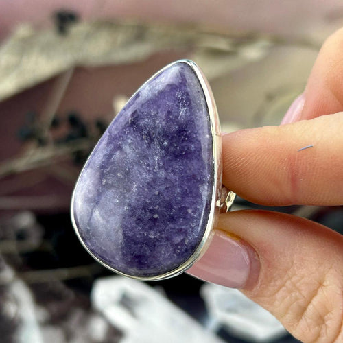 Large Purple Stone Ring