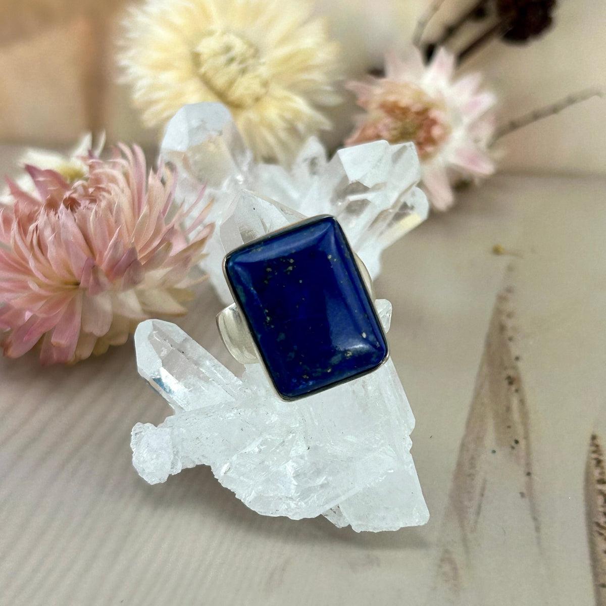 Men's Small Lapis Lazuli Ring