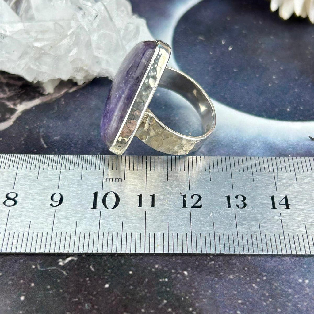 Pear Shaped Crystal Ring