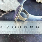 Pear Shaped Crystal Ring