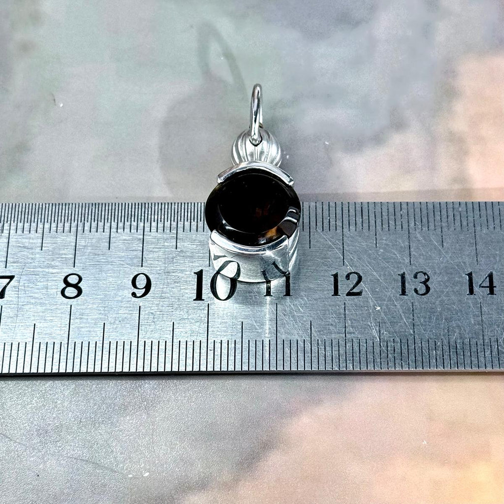 Smokey Quartz Chunky Pendant