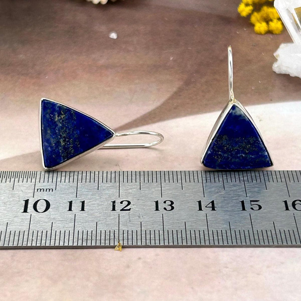 Lapis Lazuli Drop Earrings