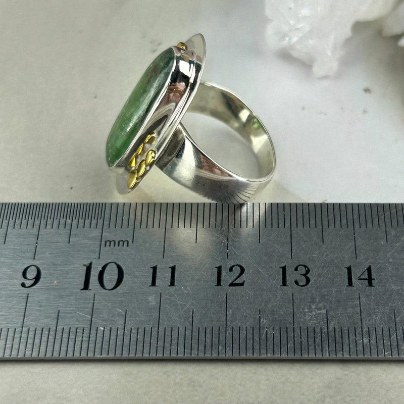 Unique Large Size Crystal Ring
