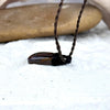 Boulder Opal & Leather Cord Talisman Necklaces