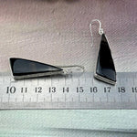 Obsidian Sterling Silver Earrings