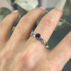 Amethyst Hippie Ring
