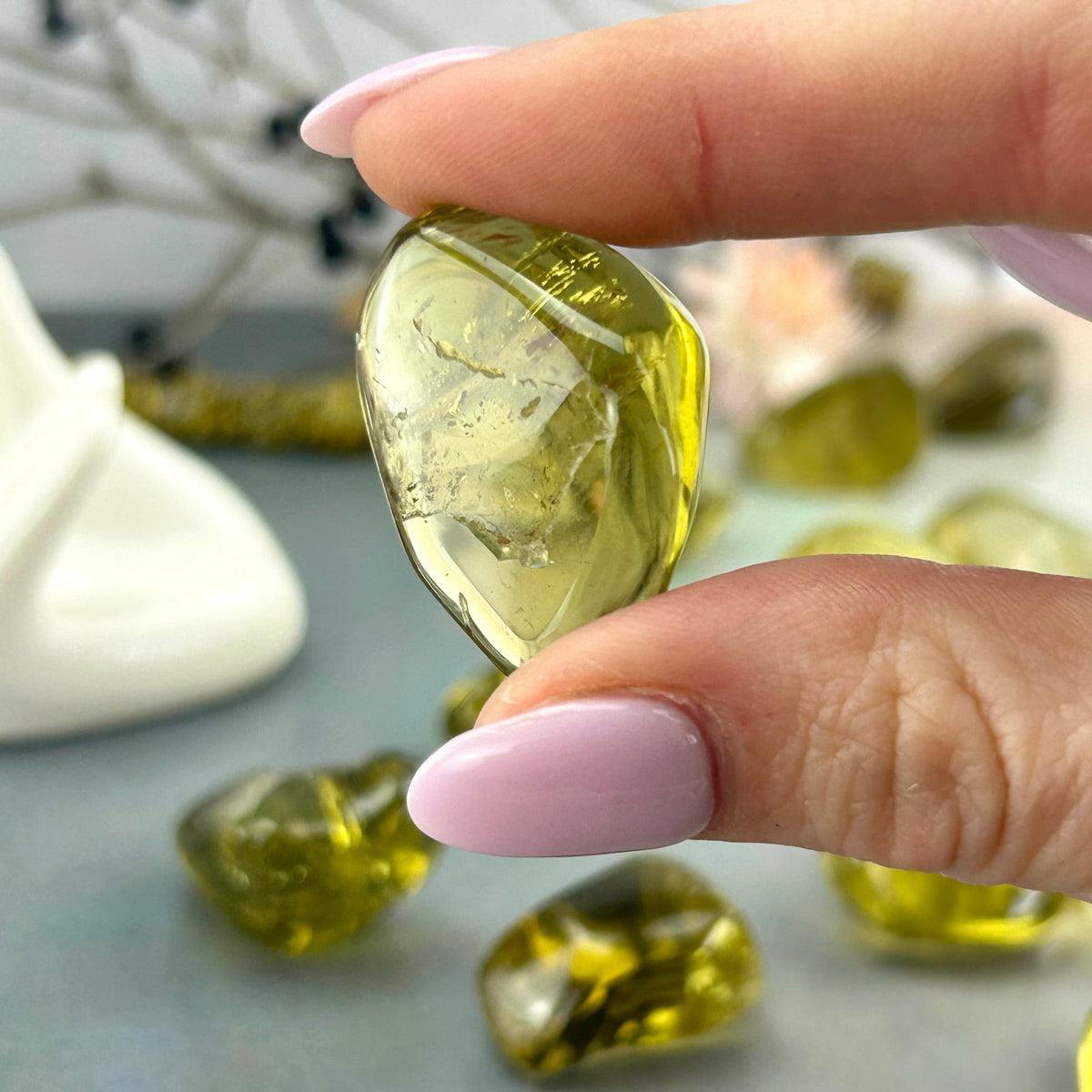 Neon Yellow Crystal 