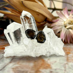 Smokey Quartz Stud Earrings