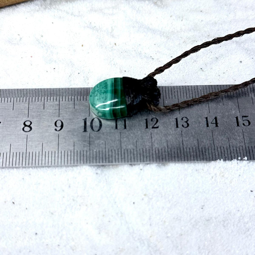 Handmade Cord Stone Necklace