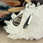 Teardrop Obsidian Earrings