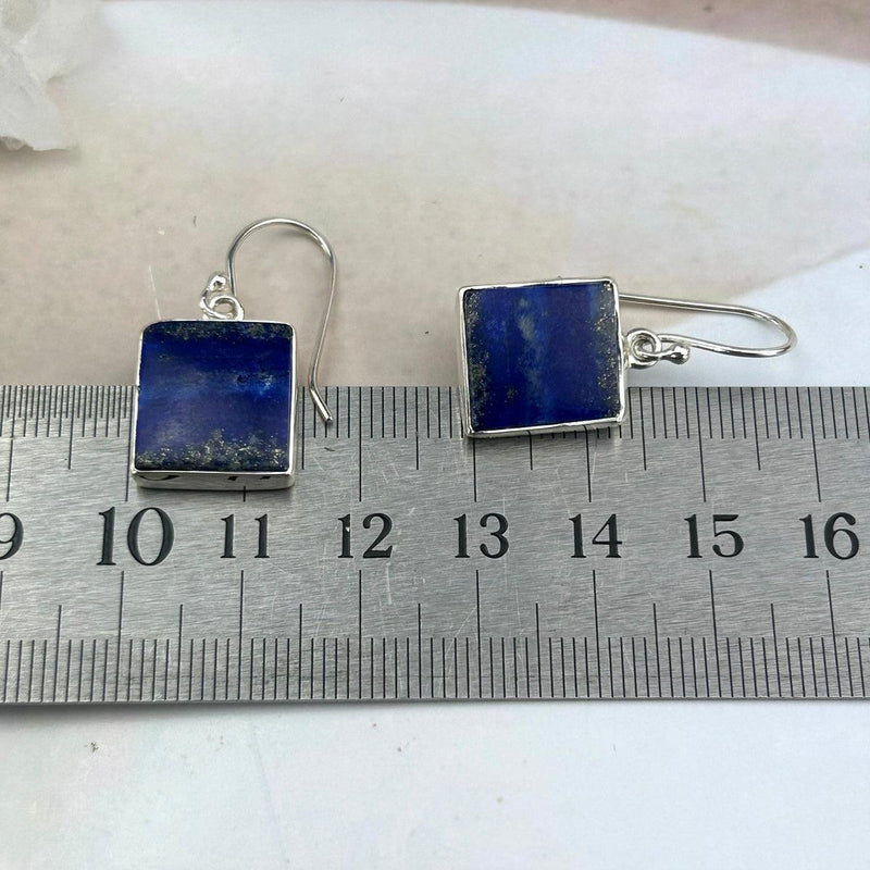 Real Lapis Lazuli Earrings