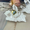 Chalcedony Gold And Silver Ring