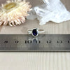 Assorted Gemstone Oval Twist Band Rings