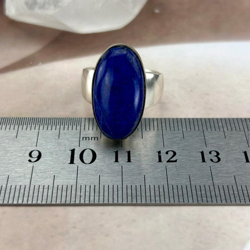 Throat Chakra Crystal Ring