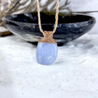 Agate On Leather Cord