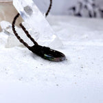 Freshwater Pearl & Leather Cord Talisman Necklaces
