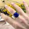 Lazuli Square Cut Ring