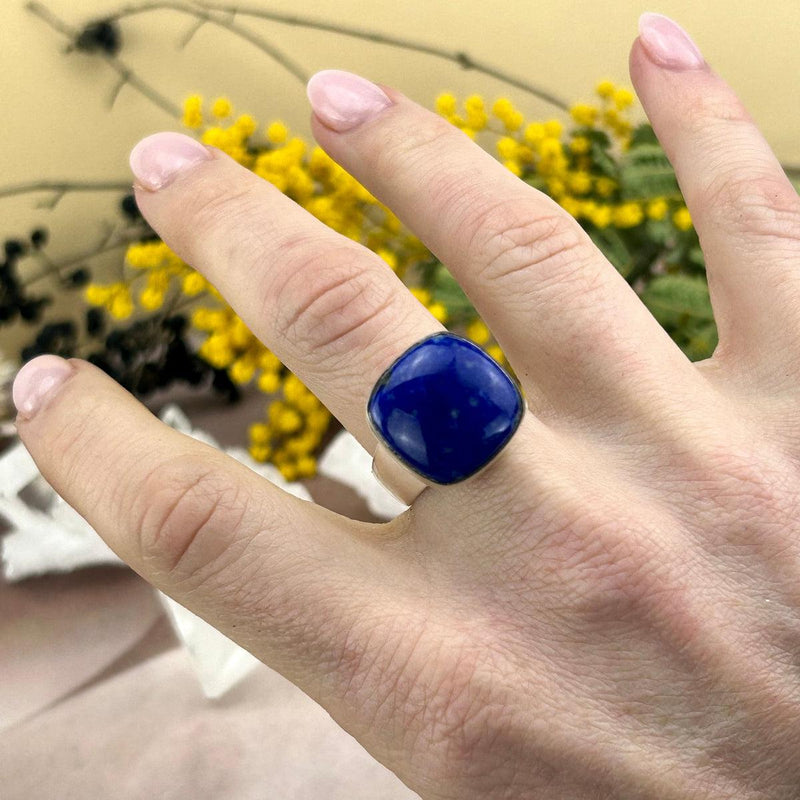 Lazuli Square Cut Ring