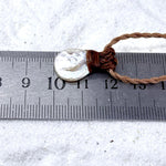 Freshwater Pearl & Leather Cord Talisman Necklaces