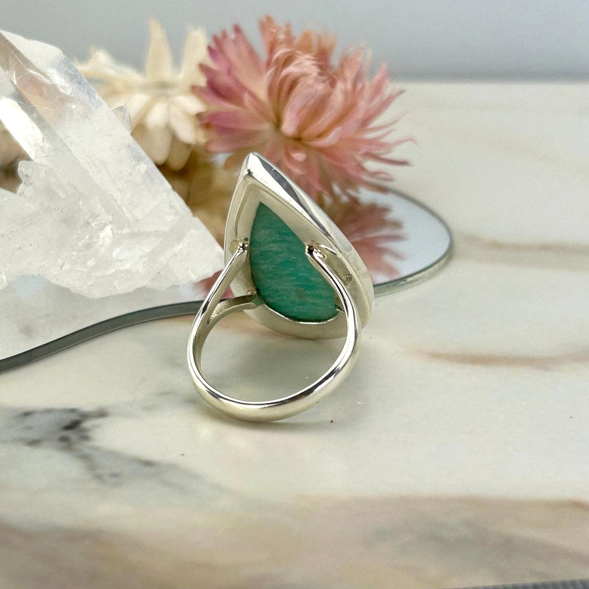 Women's Amazonite Ring