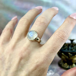 Women's Classic Moonstone Ring