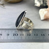 Obsidian Medium Size Ring