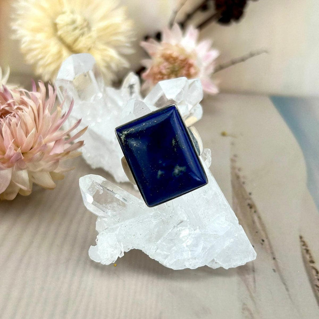 Throat Chakra Stone Ring