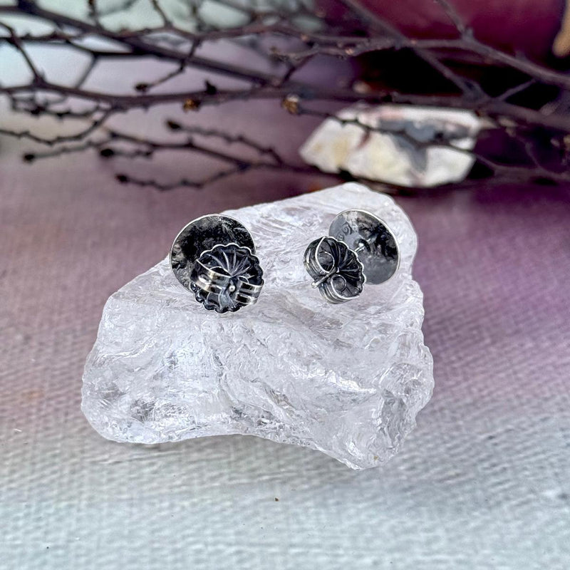 Handmade Gemstone Stud Earrings