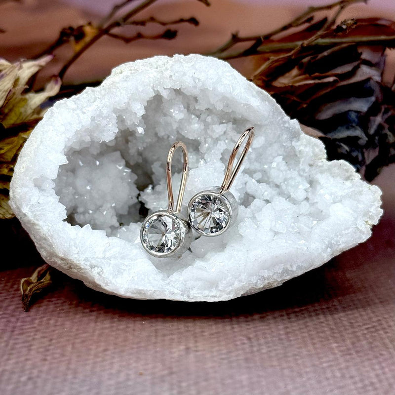 White Topaz and Rose Gold Jewellery