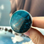 Large Chrysocolla Ring