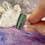 Peacock Green Crystal Ring
