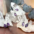 Dainty Amethyst Earrings
